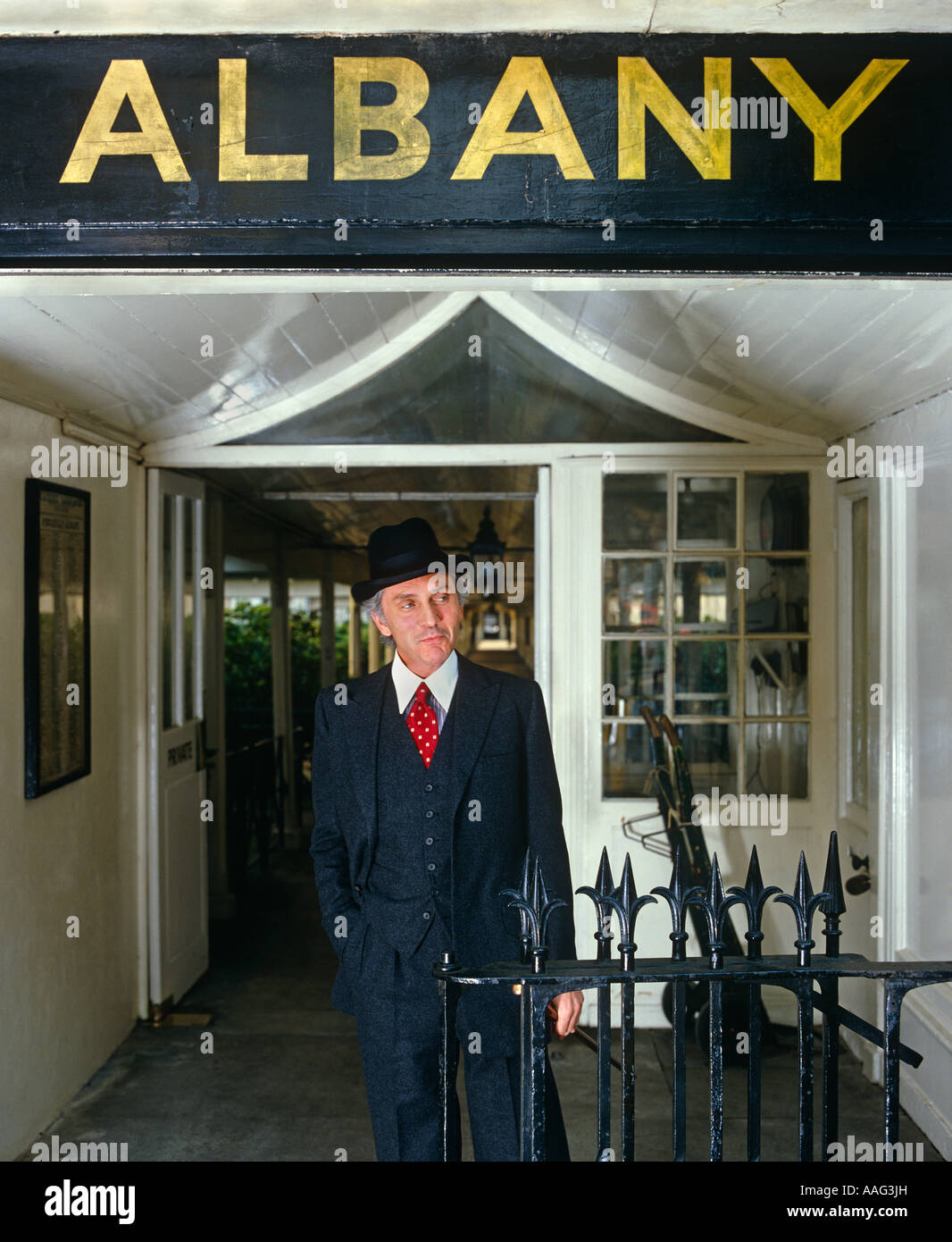Terence Stamp à l'Albany Banque D'Images