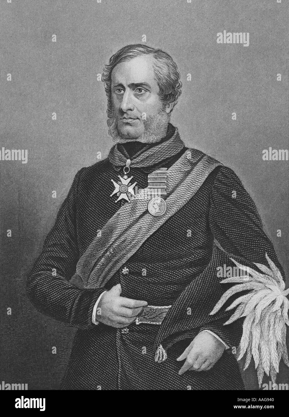 Le général Sir Henry Havelock K C B Banque D'Images