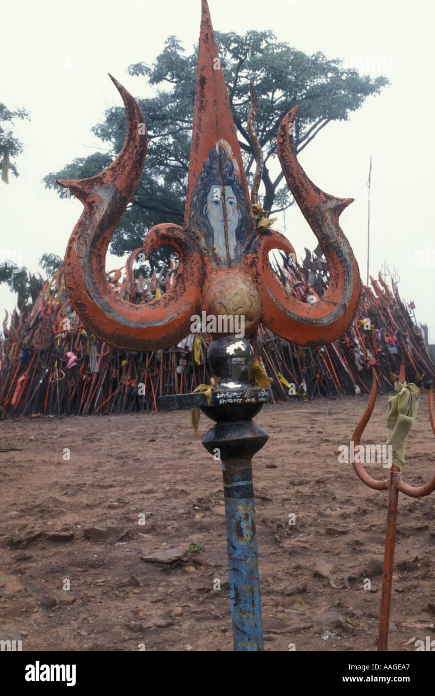 Le Seigneur Shiva Madhya Pradesh Inde Panchmadi Banque D'Images