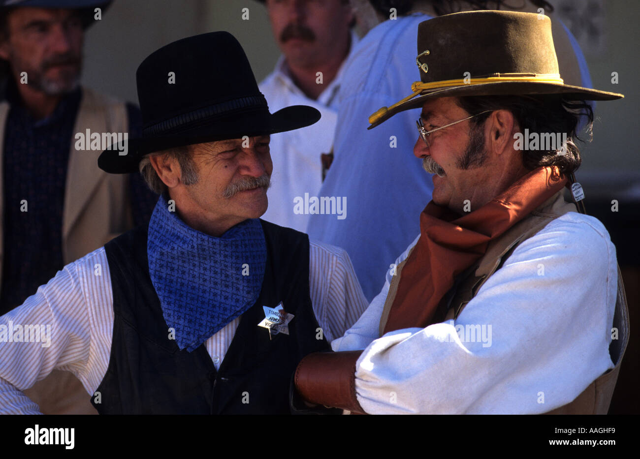 Ville de l'ouest base décor du shoot out de Doc Holiday Wyatt Earp et le Gang Clanton en 1881 Banque D'Images