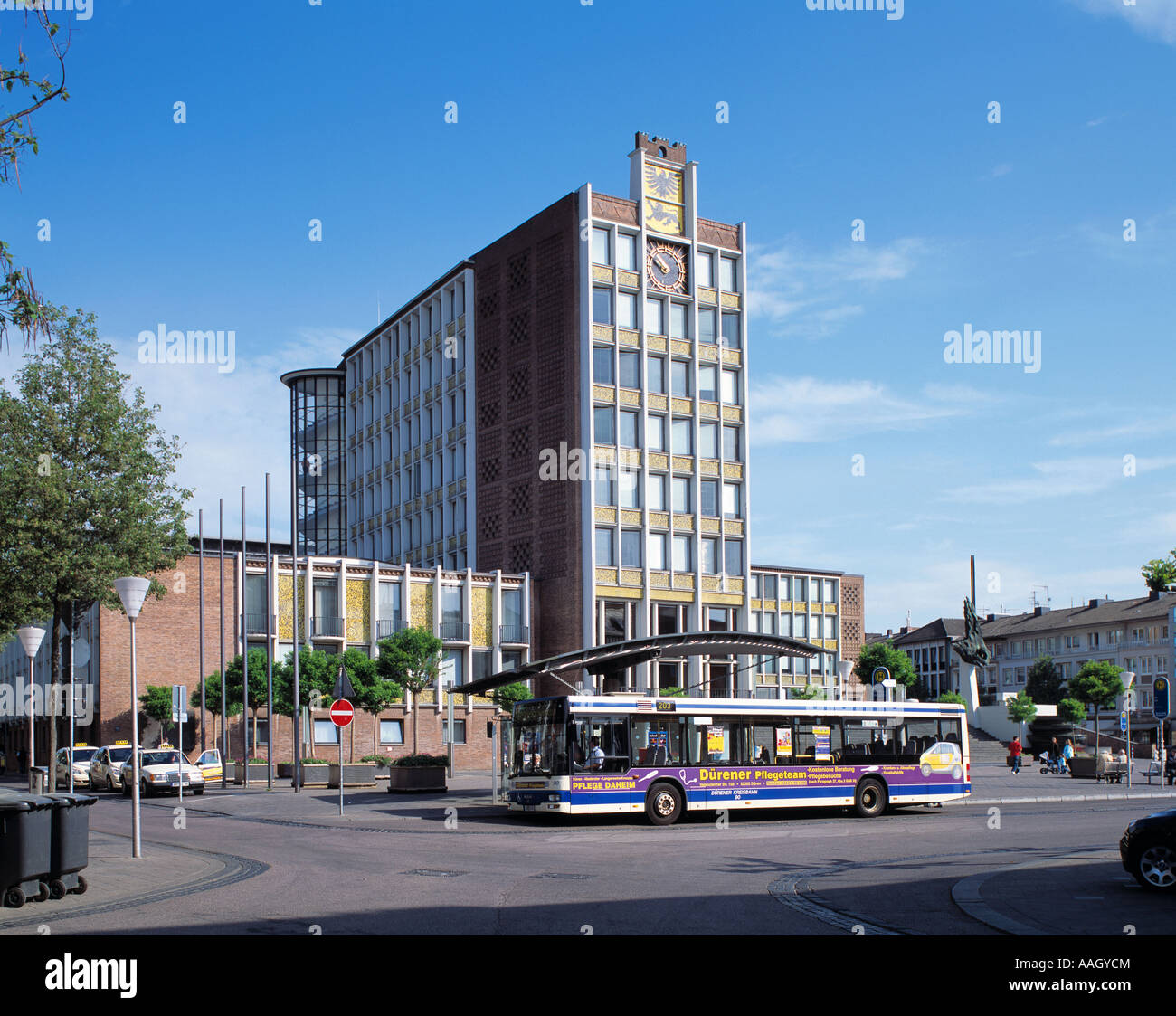 Dans Rathaus Dueren, Rur, Rheinland, Nordrhein-Westfalen Banque D'Images Dans Rathaus Dueren, Rur, Rheinland, Nordrhein-Westfalen Banque D'Images