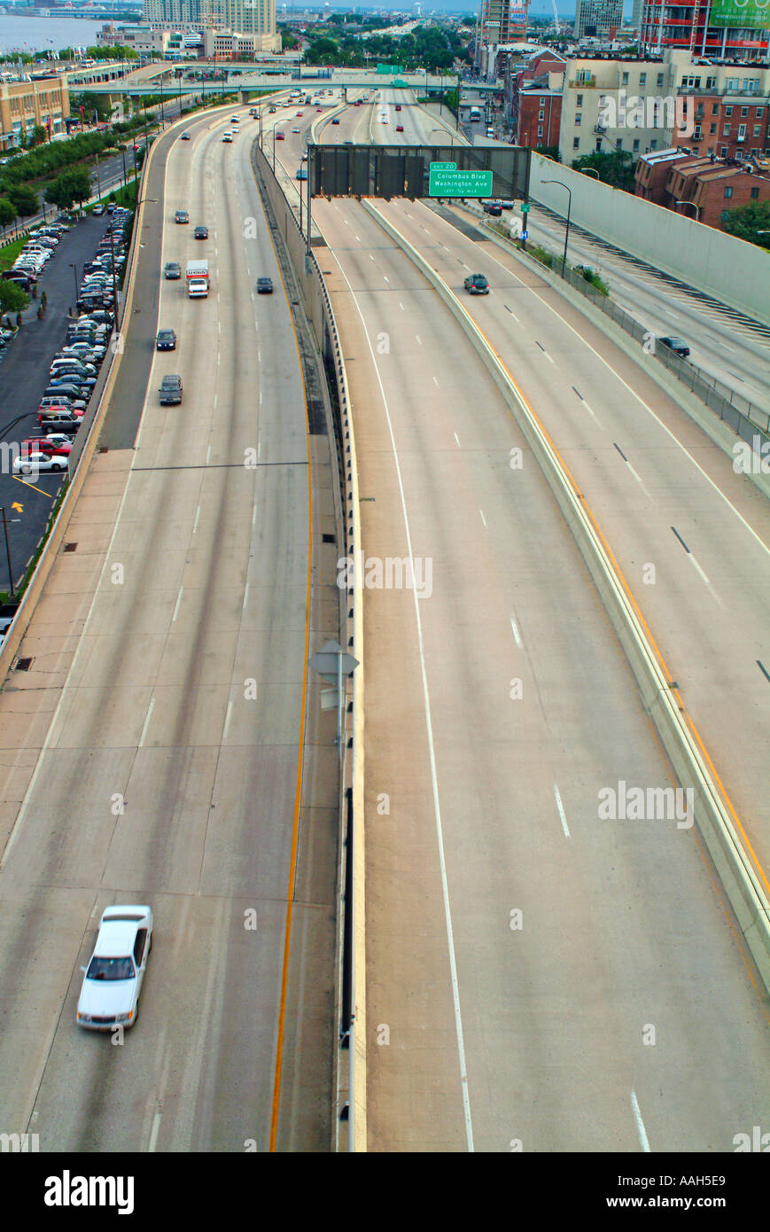 Freeway Banque D'Images