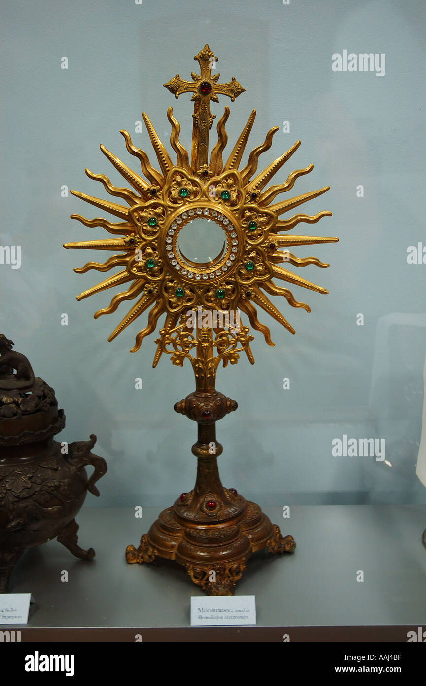 Croix Antique exposition du Musée en 0123 dsc Banque D'Images