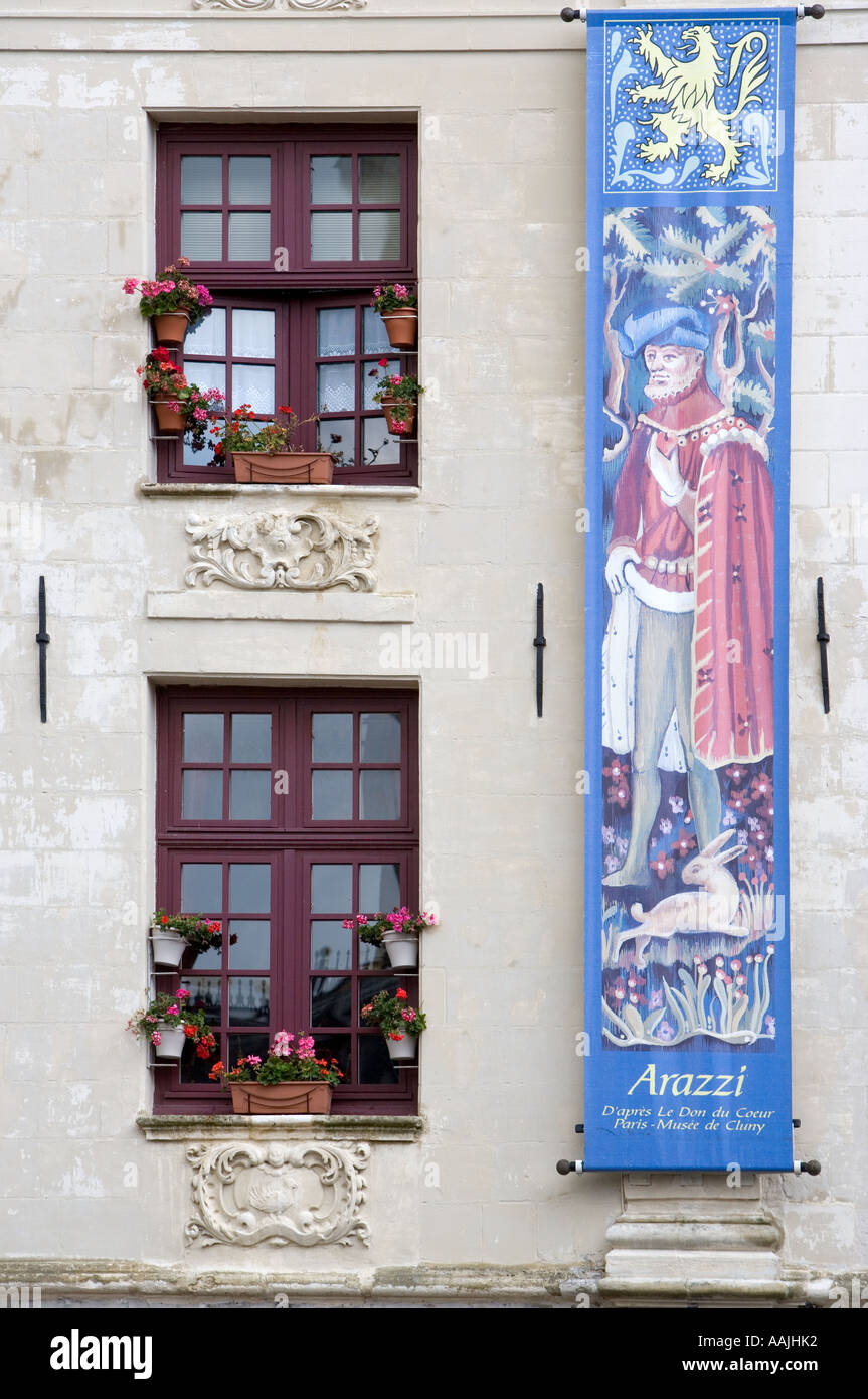 Bâtiments dans le nord de la France Arras Banque D'Images