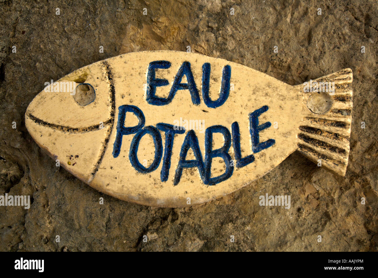 L'eau potable utilisation éditoriale seulement Banque D'Images
