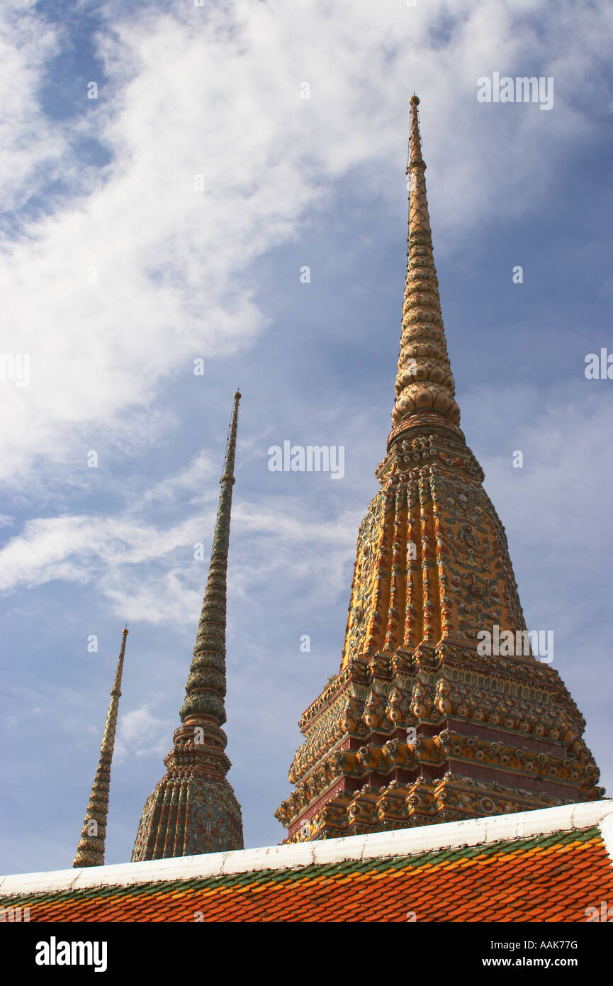 Le chedi du Wat Pho Banque D'Images
