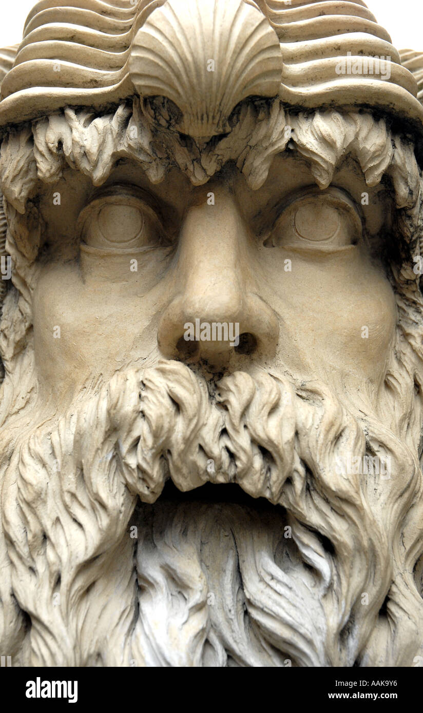 Neptune Dieu De La Mer Dans La Mythologie Romaine Photo Stock Alamy