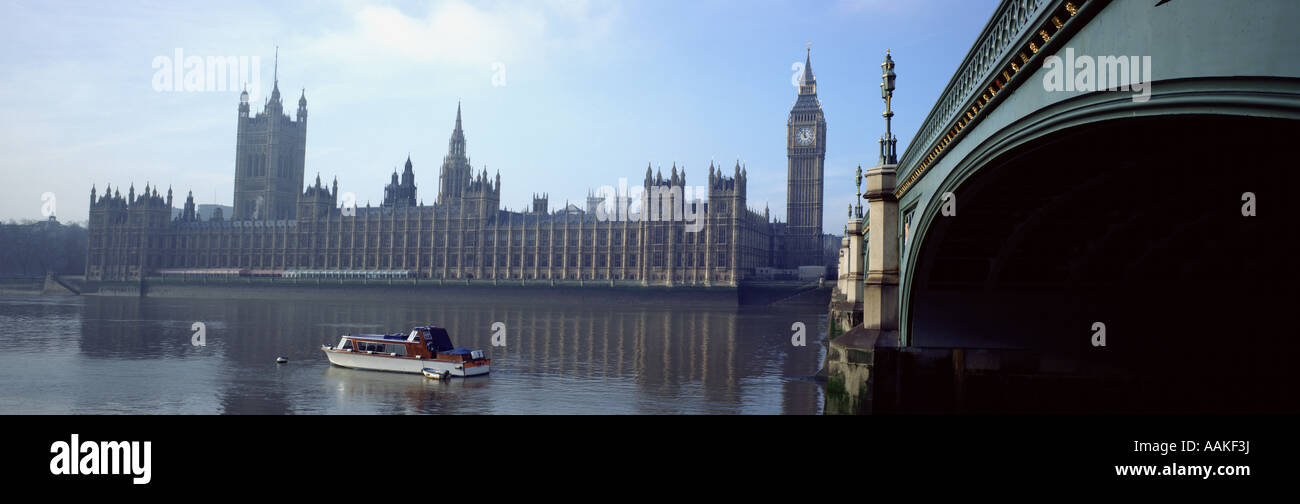 Big Ben Clock Tower Londres Angleterre Royaume-uni Grande-bretagne Parlement Banque D'Images