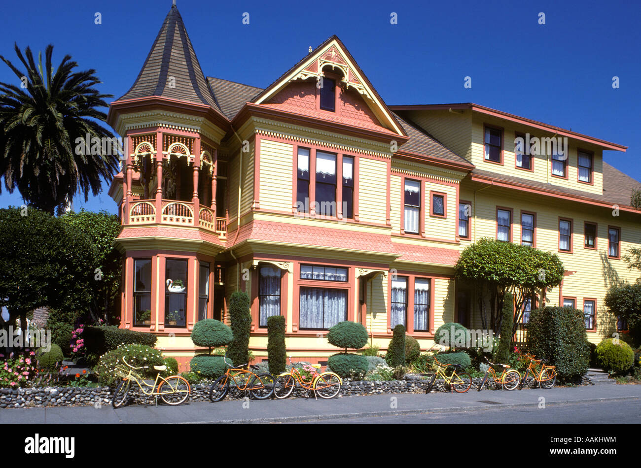 GINGERBREAD MANSION 1898 PERRY CALIFORNIA USA Banque D'Images