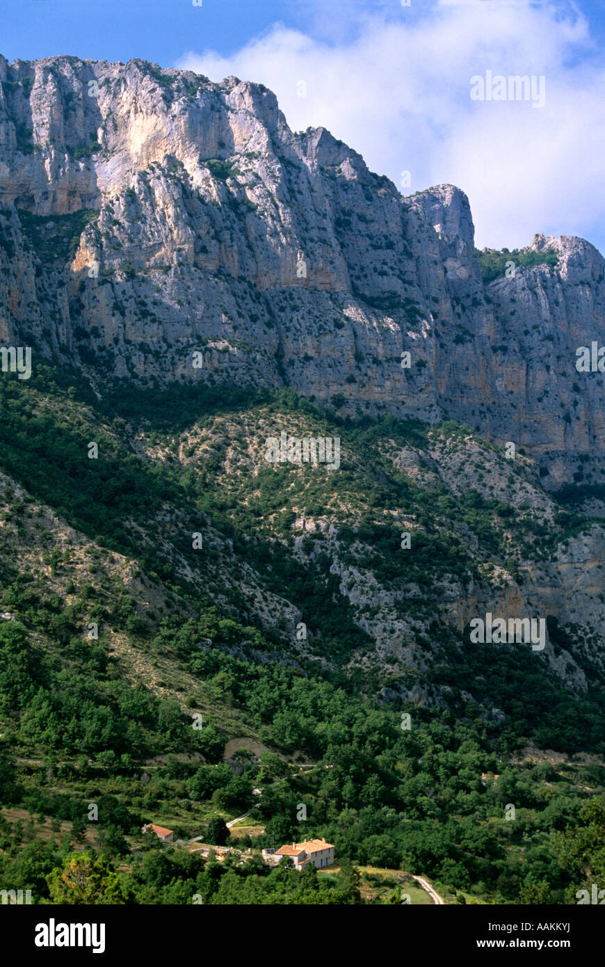 Belvédère DE MAYRESTE FRANCE LES GORGES DU VERDON Banque D'Images