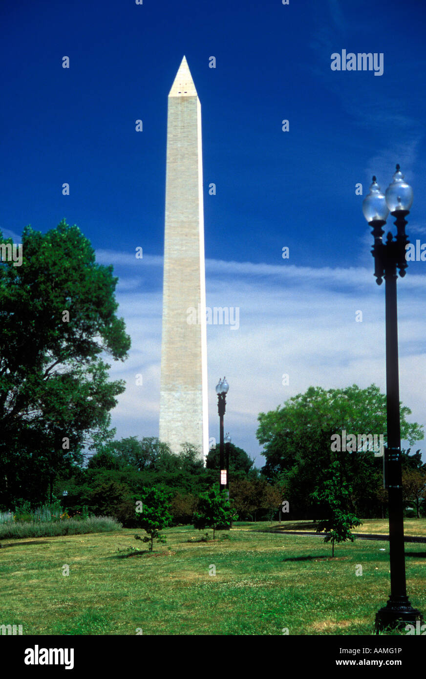 WASHINGTON MEMORIAL WASHINGTON D.C. Banque D'Images