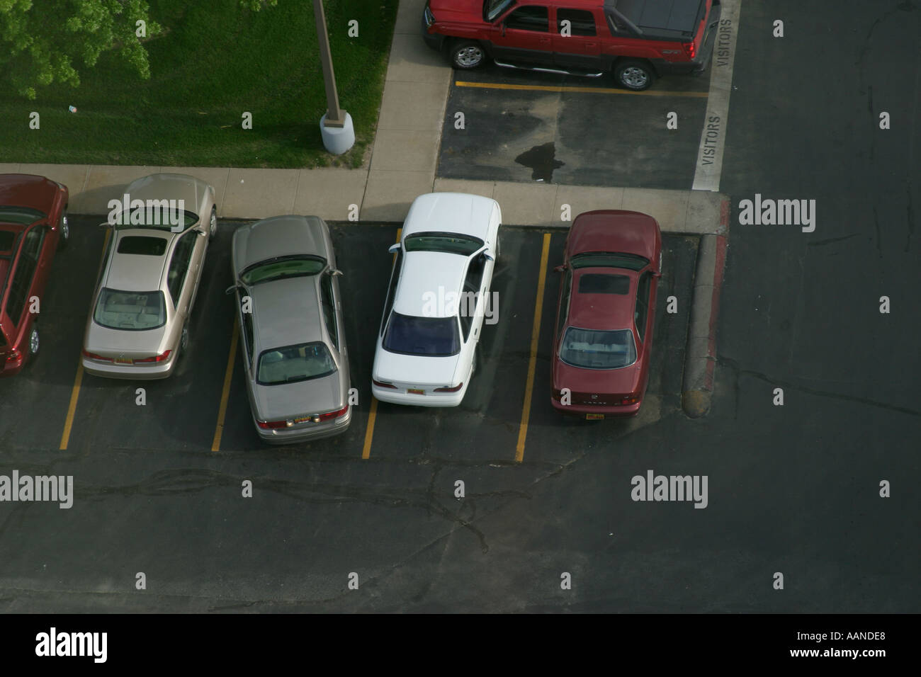 Places de stationnement Banque D'Images