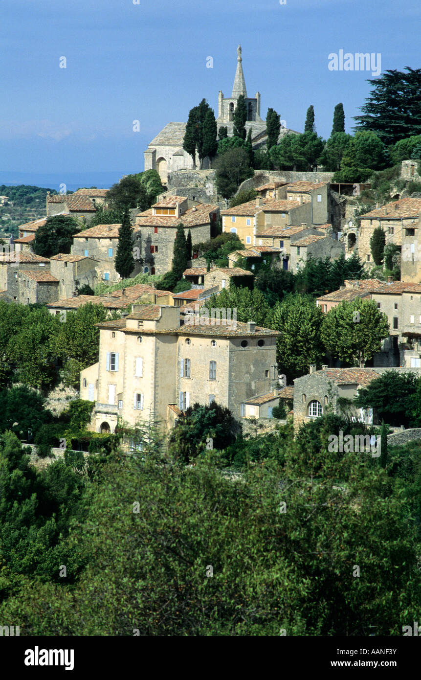 Village de Bonnieux, Vaucluse, Luberon, France, Europe Banque D'Images