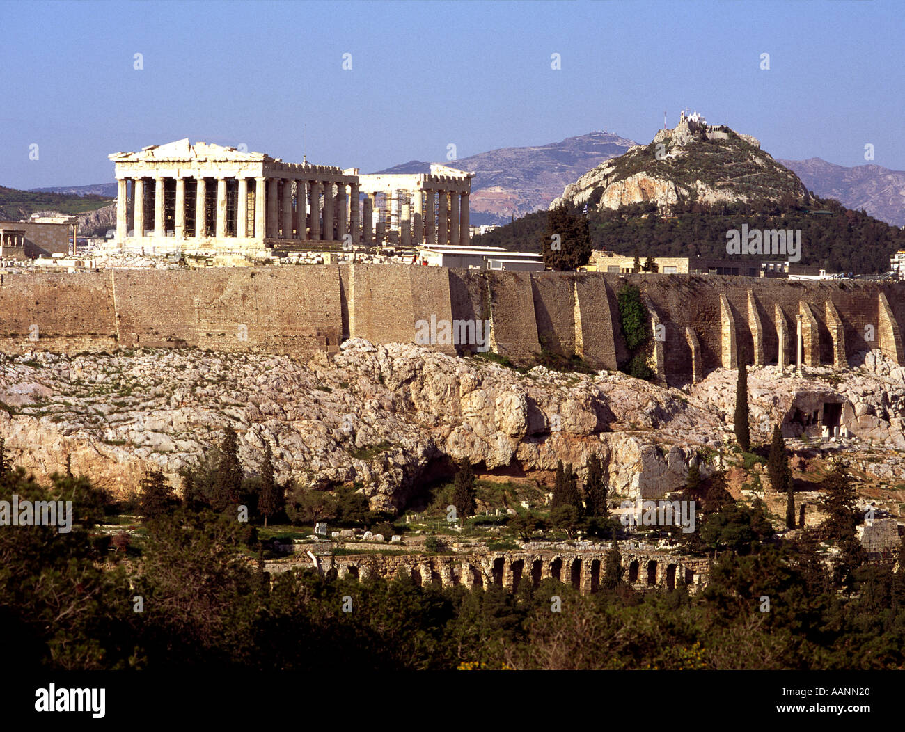 Europe Grèce Athènes Acropole Banque D'Images