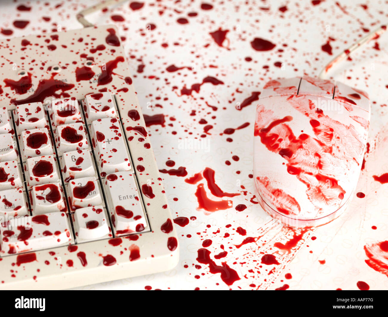 Meurtre Banque D'Images