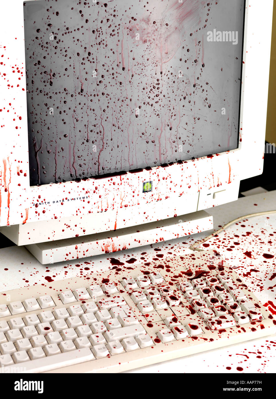 Meurtre Banque D'Images