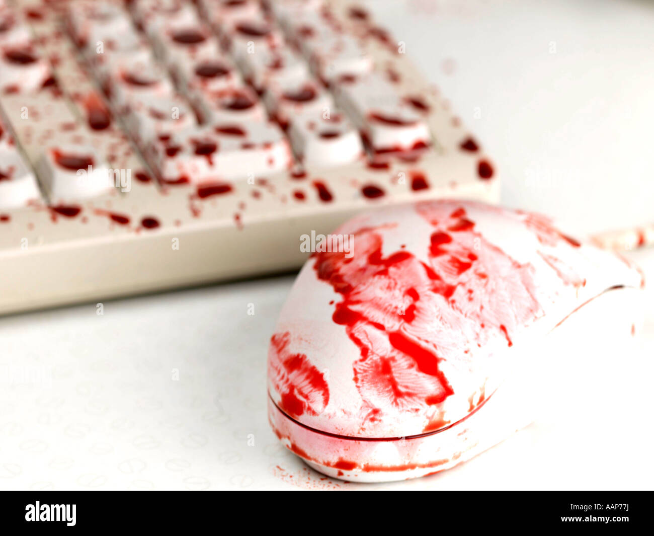 Meurtre Banque D'Images