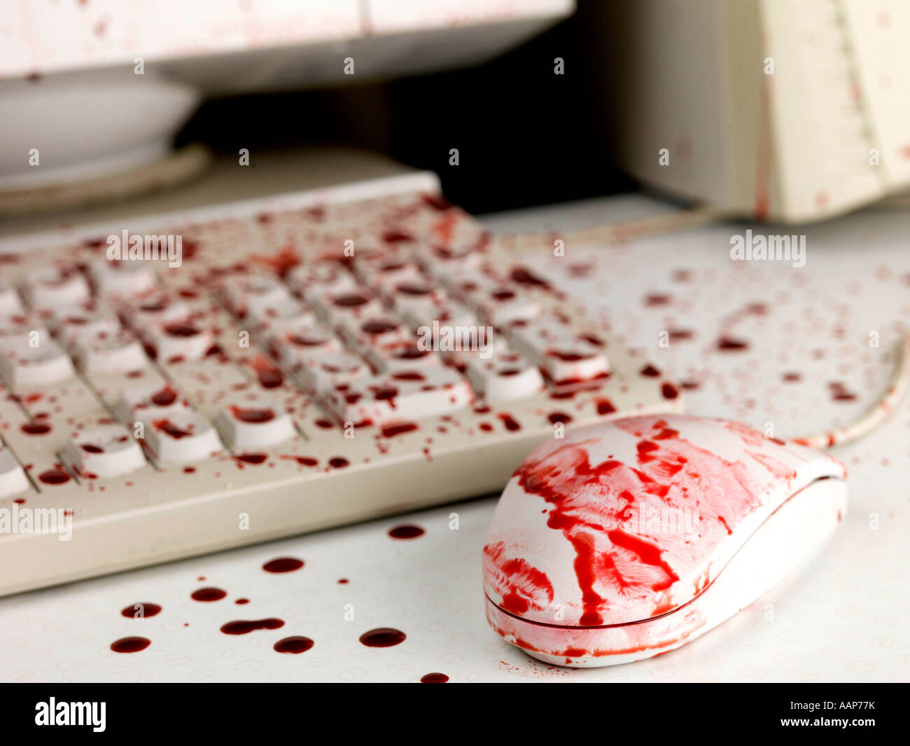 Meurtre Banque D'Images