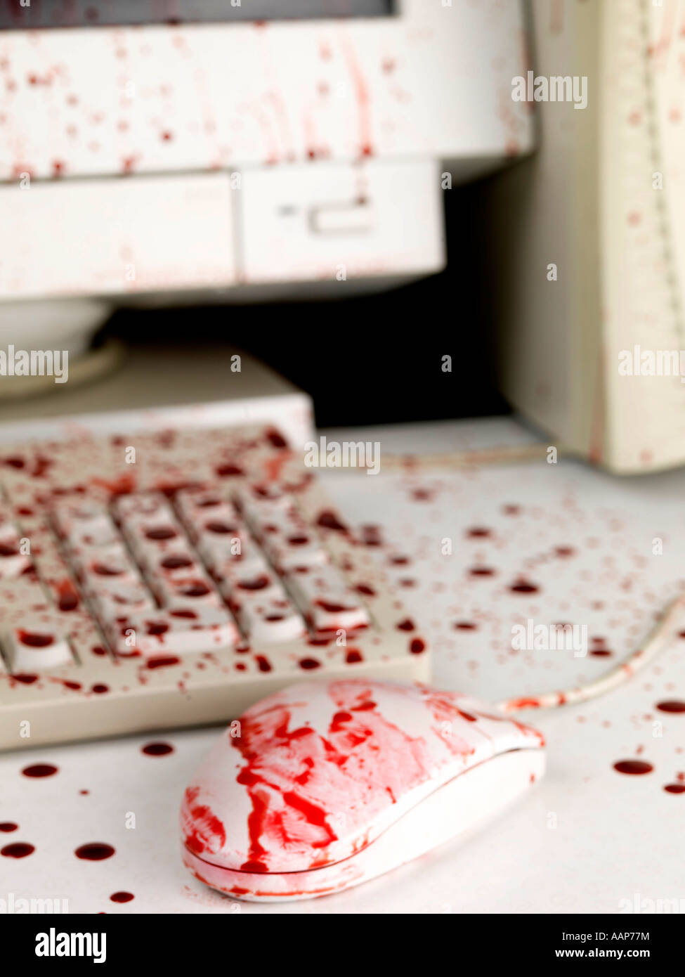 Meurtre Banque D'Images