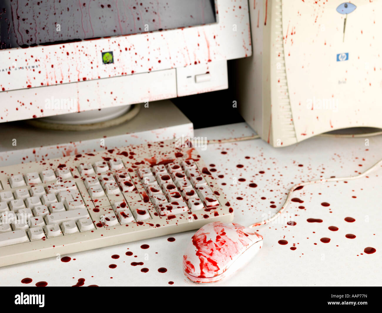 Meurtre Banque D'Images