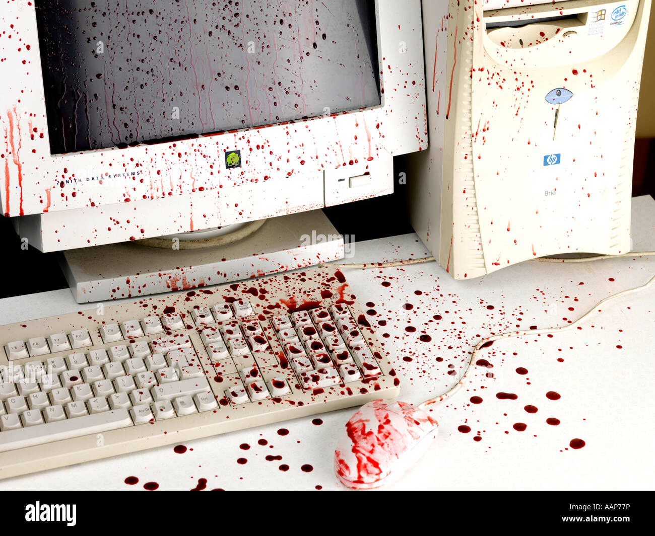 Meurtre Banque D'Images