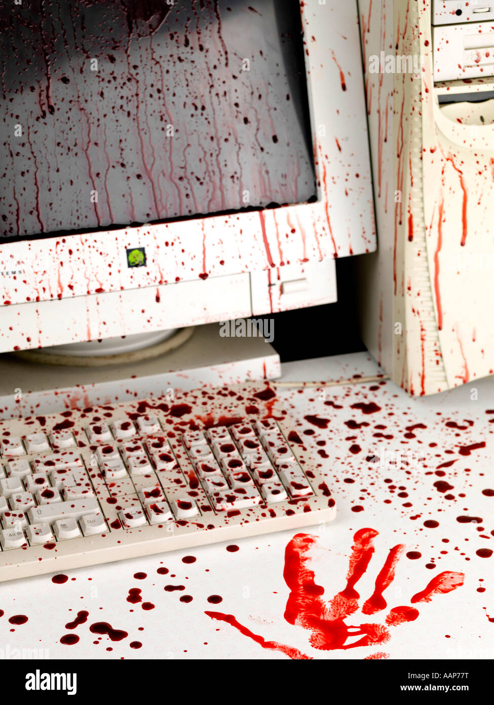 Meurtre Banque D'Images