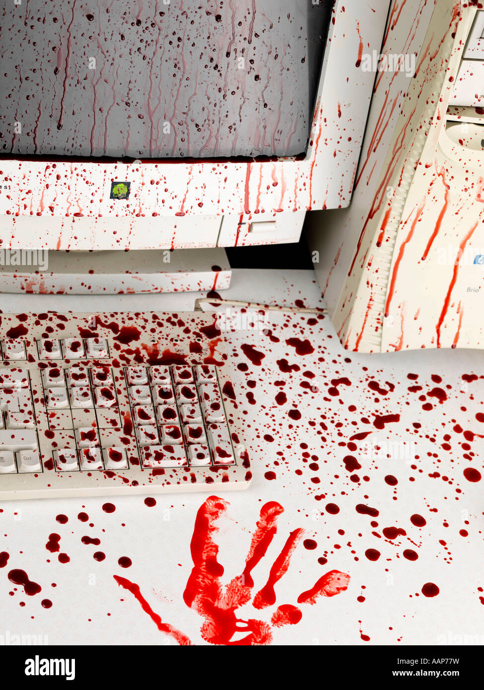 Meurtre Banque D'Images