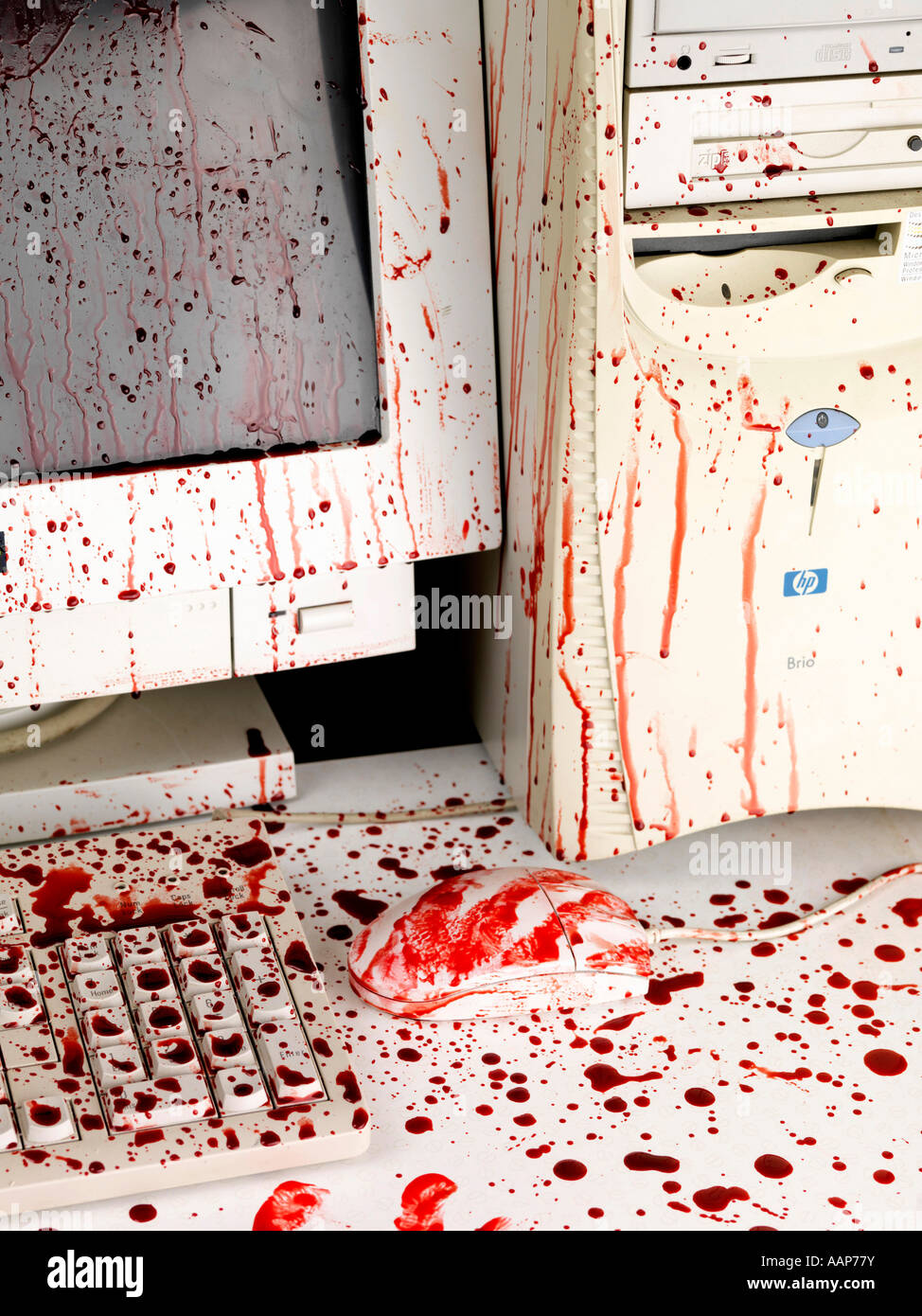 Meurtre Banque D'Images