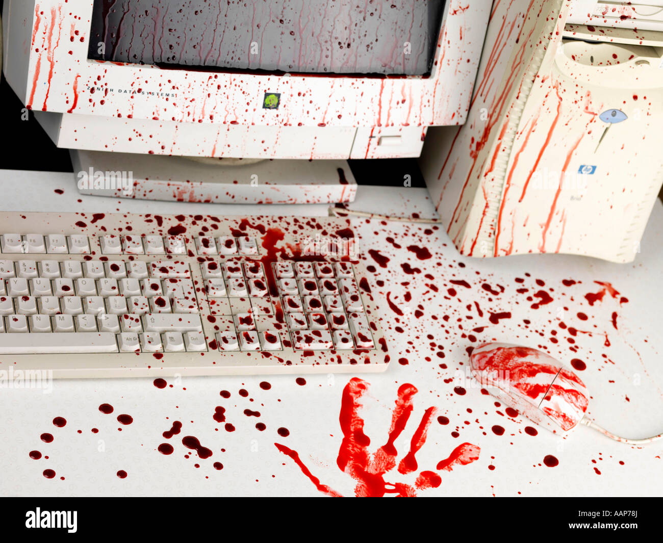 Meurtre Banque D'Images