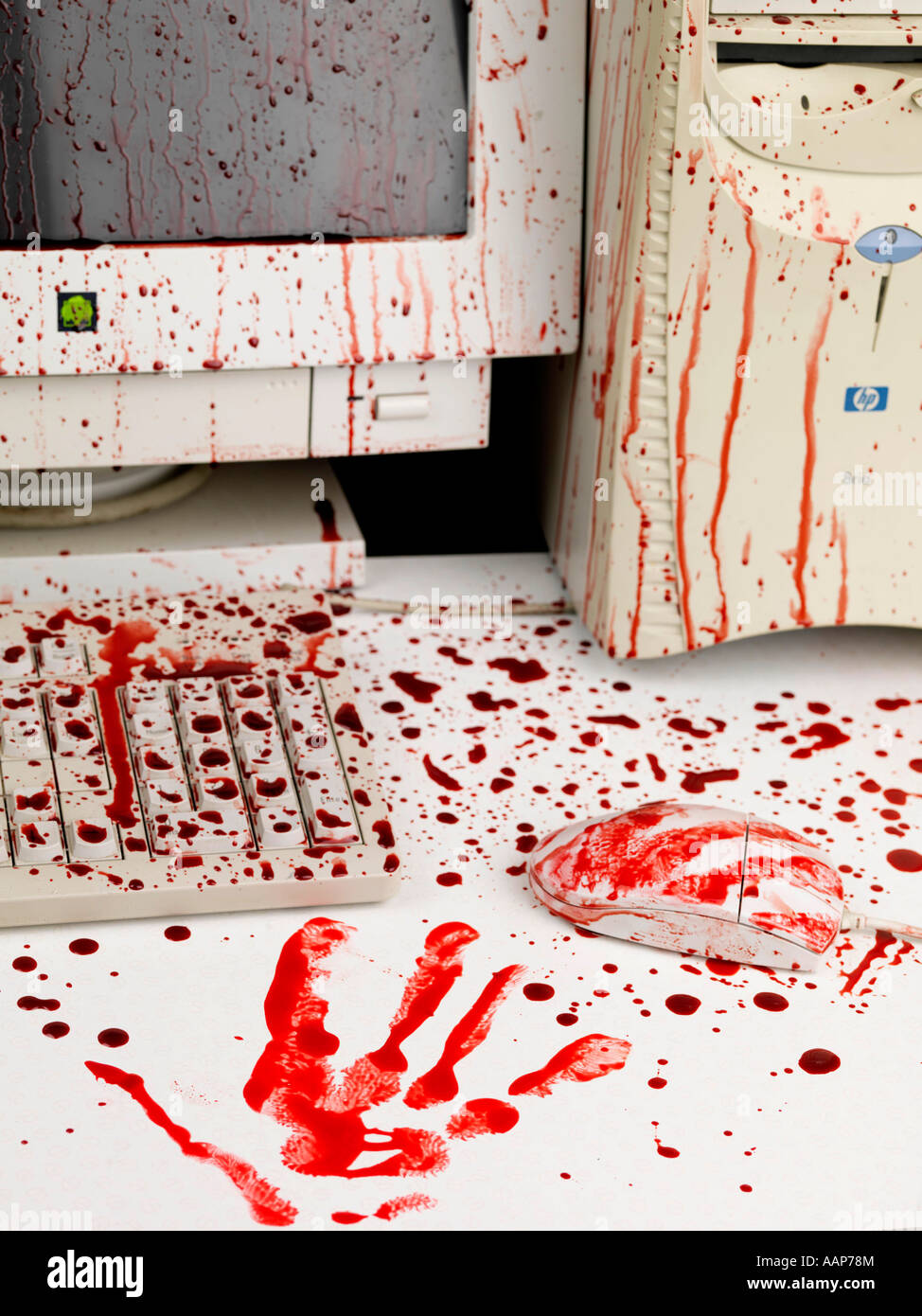 Meurtre Banque D'Images