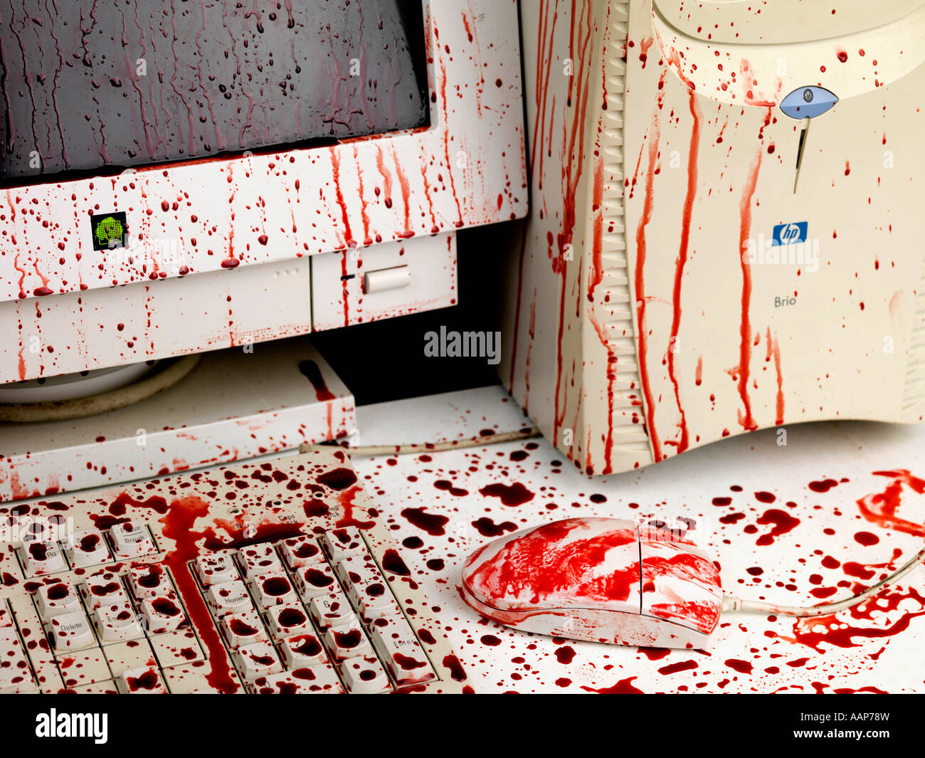 Meurtre Banque D'Images