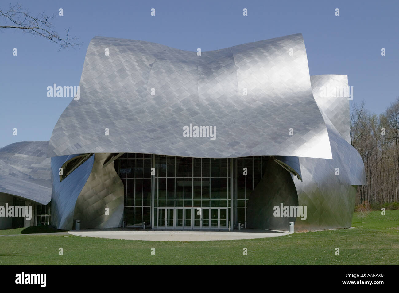 Frank Gehry conçu Fisher Center for the Performing Arts Bard College, Annandale on Hudson New York Banque D'Images