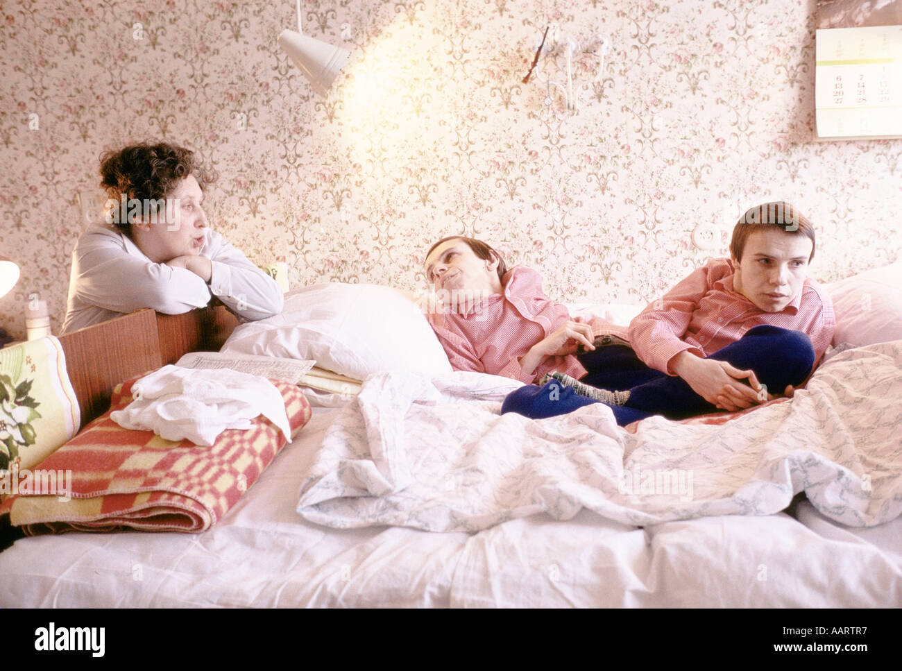 Jumeaux siamois russe masha et dasha krivoshlyapova à Moscou Banque D'Images