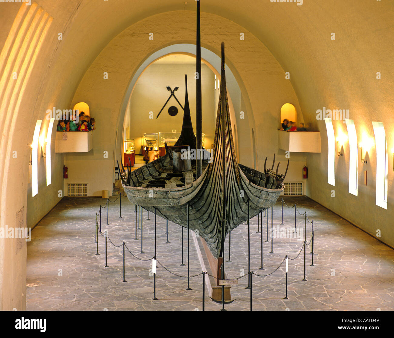 Le Viking Ship Museum Oslo Norvège Banque D'Images