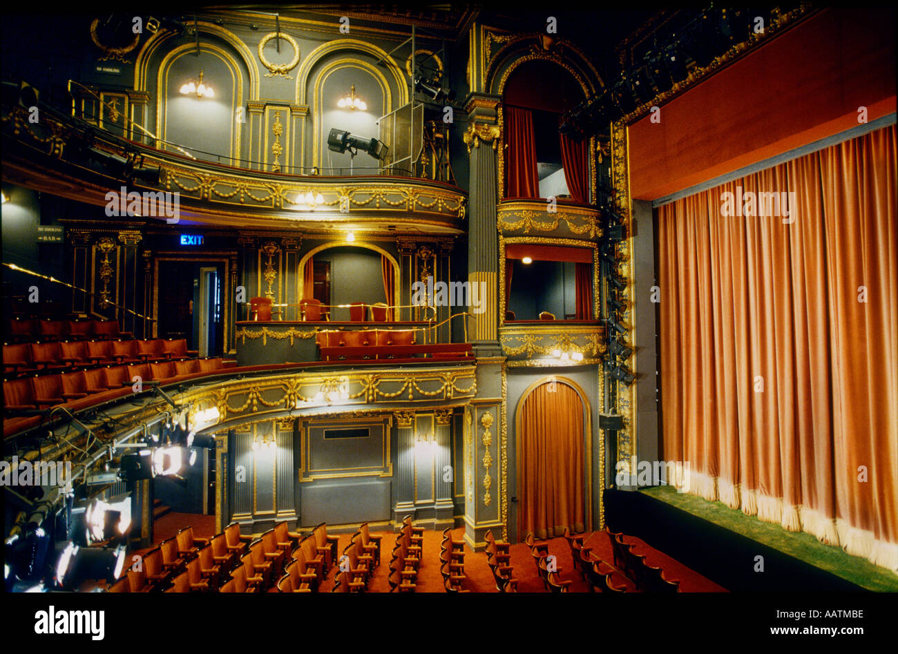 Auditorium Aldwych Theatre London Banque D'Images
