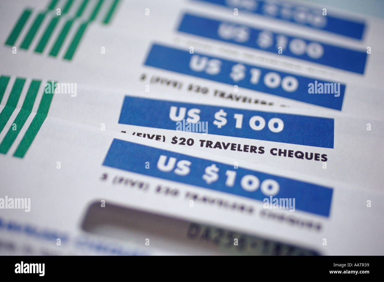 Travelers check Banque D'Images