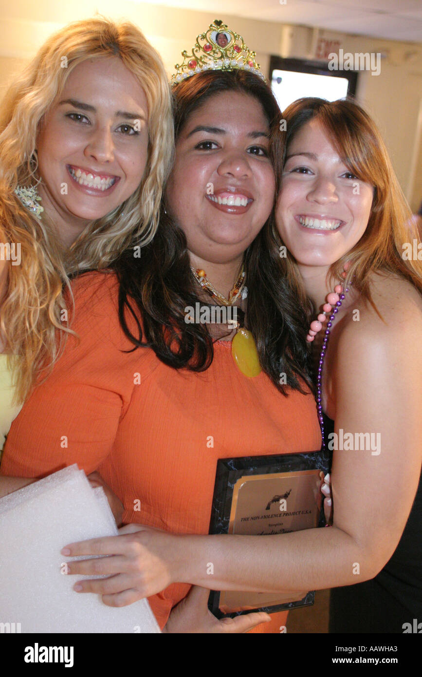 Miami Florida,Hialeah Gardens,non violence Project USA,Learn apprend l'apprentissage,enseigner,étudiants éducation élève jeunesse,anti drogue,éducation,étudier,non Banque D'Images