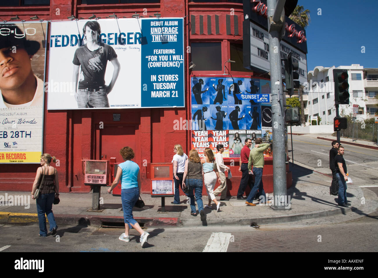 Whiskey A Gogo a Los Angeles California United States of America North America Banque D'Images