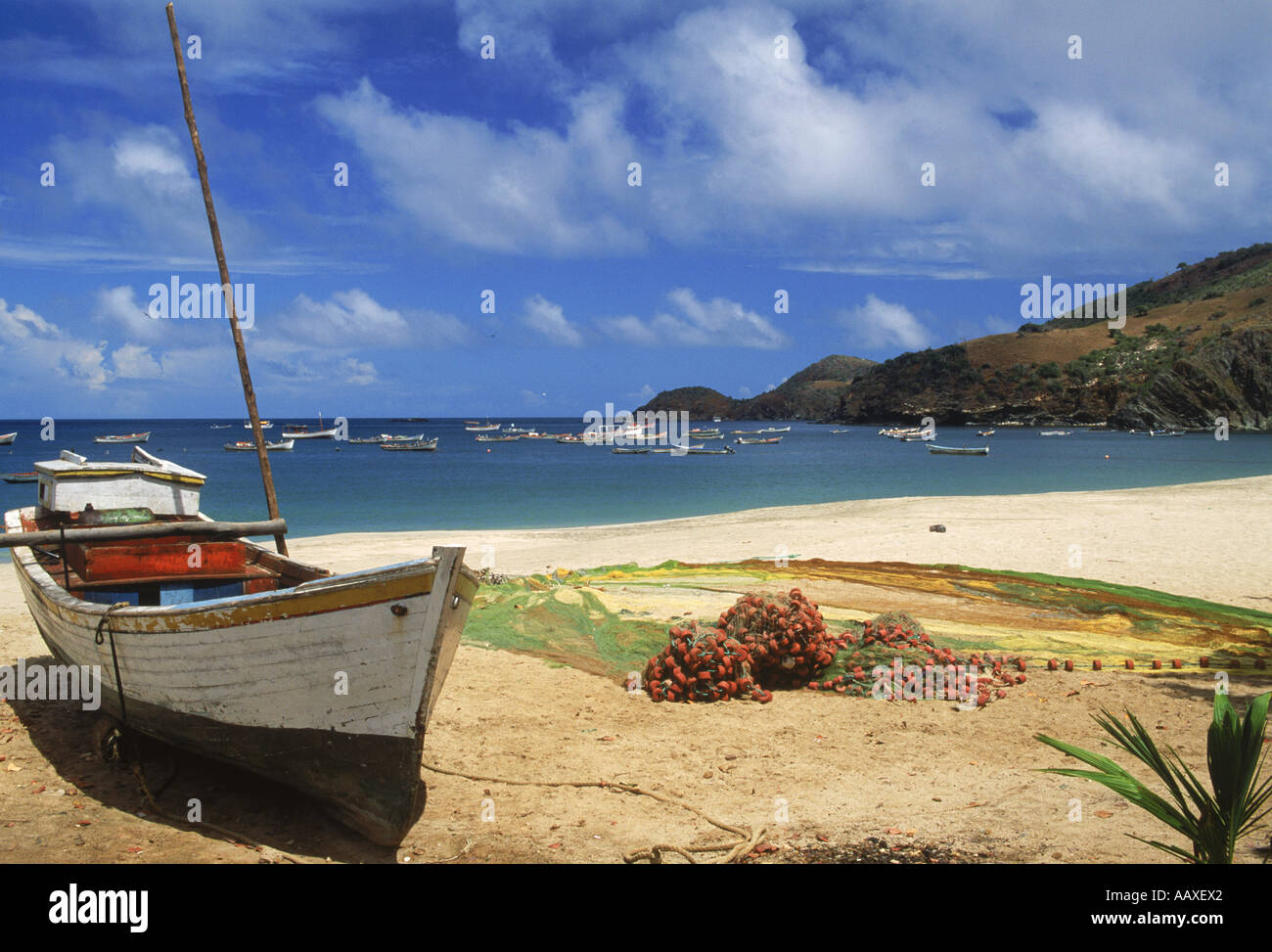 Playa Manzanillo sur l'île de Margarita au large du Venezuela Caraïbes Banque D'Images