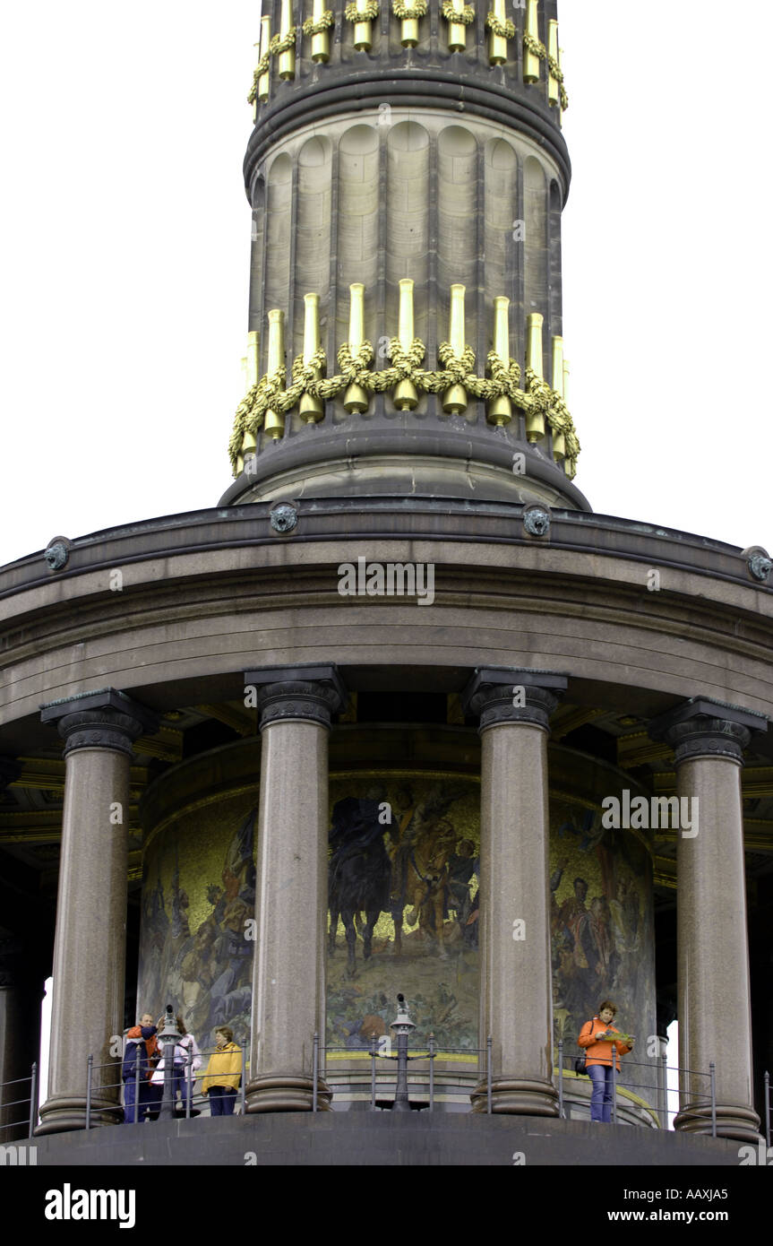 Colonne de la victoire berlin siegessaule Banque D'Images