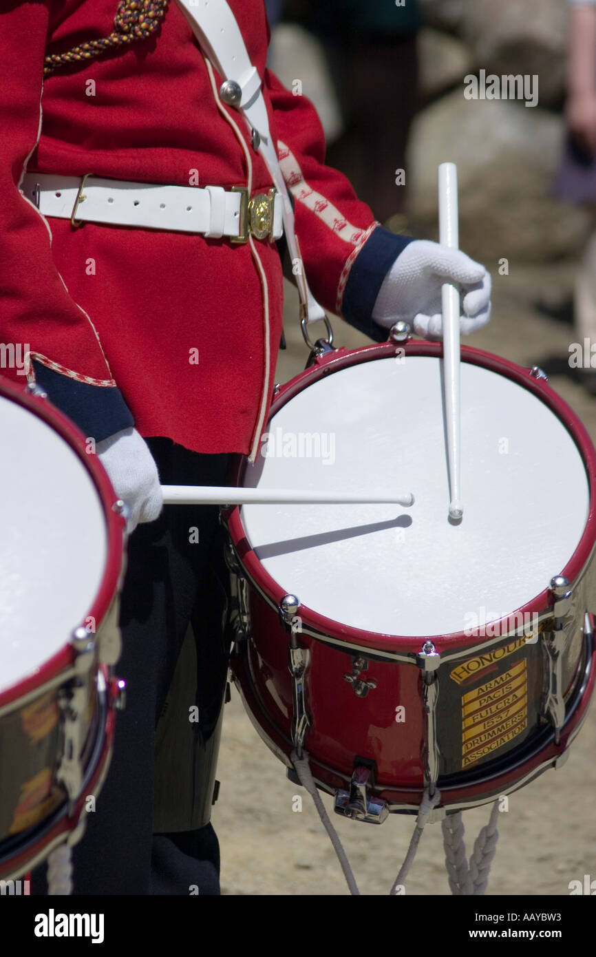 Champ marche batteur Banque D'Images