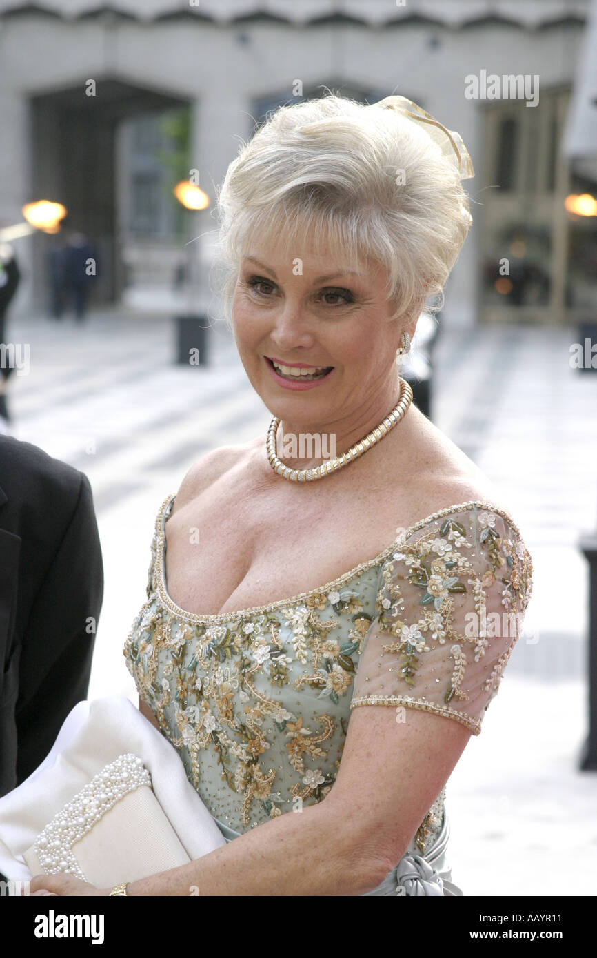 Angela rippon présentateur de télévision britannique London 05 Banque D'Images