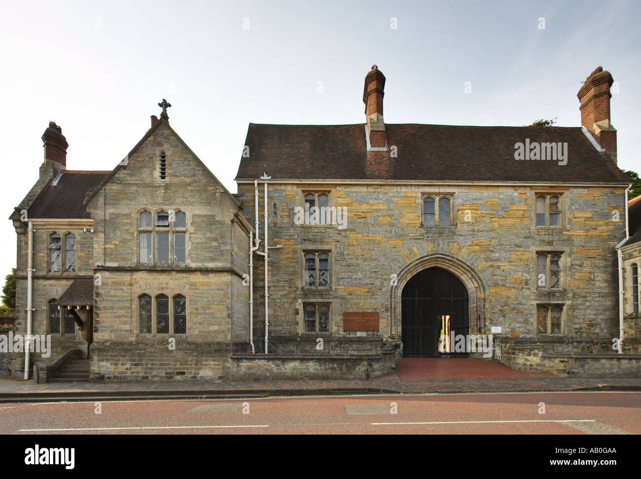 L'école de filles de St Leonards Mayfield, Mayfield, East Sussex, England, UK Banque D'Images