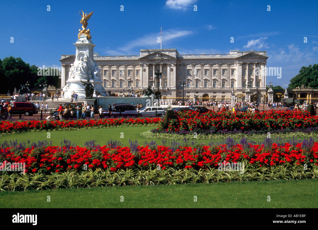Palais de Buckingham à Londres bloom Banque D'Images