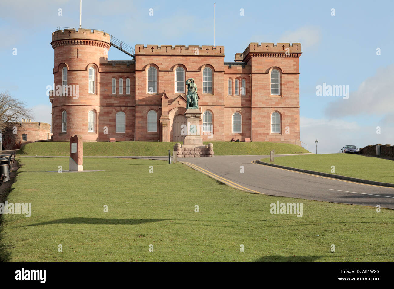 Le Château d'Inverness, Écosse Banque D'Images