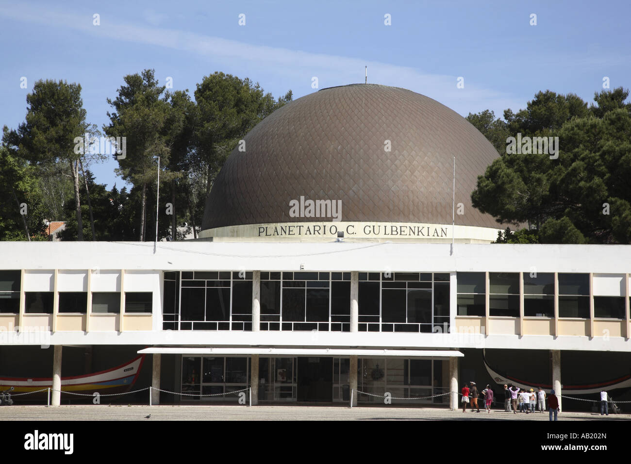 Planétarium Calouste Gulbenkian (1969), Belém, Lisbonne, Portugal Banque D'Images