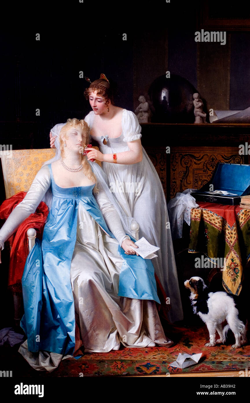 Marguerite Gerard mauvais roman 1804 Banque D'Images