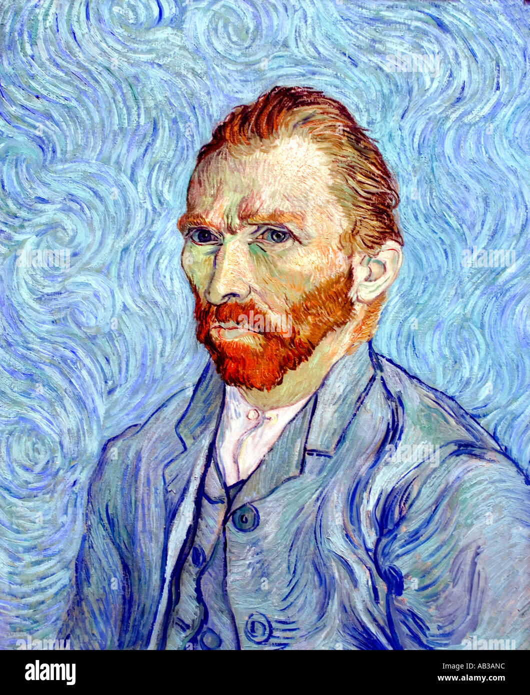 Hollandais vincent van gogh autoportrait en peintre Banque de photographies et d’images à haute