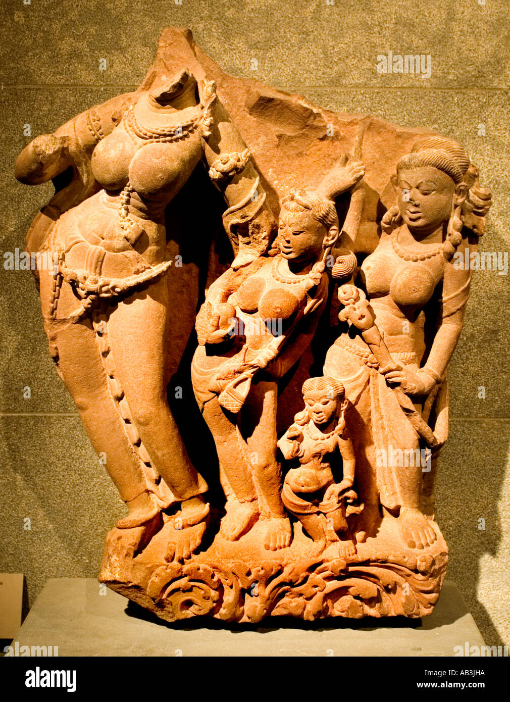 Divinite fluviale river Maddhya Pradesh inde dieu Rasjastan Inde VIII 100 Banque D'Images