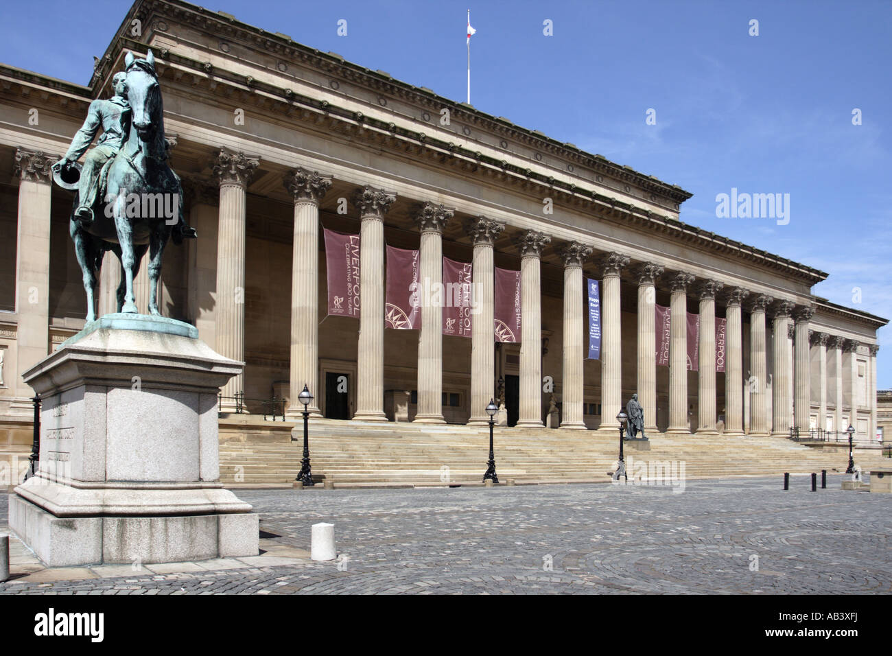 St George's Hall, Liverpool Banque D'Images